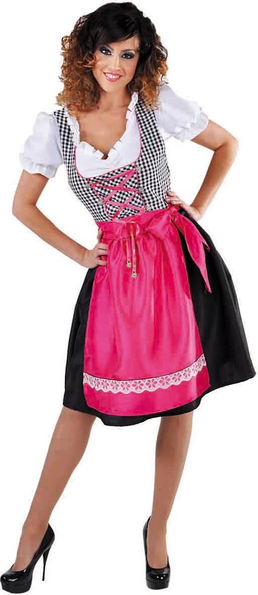 Luxe dirndl Anna met blouse en short | Roze Oktoberfest kleding dames maat 42/44